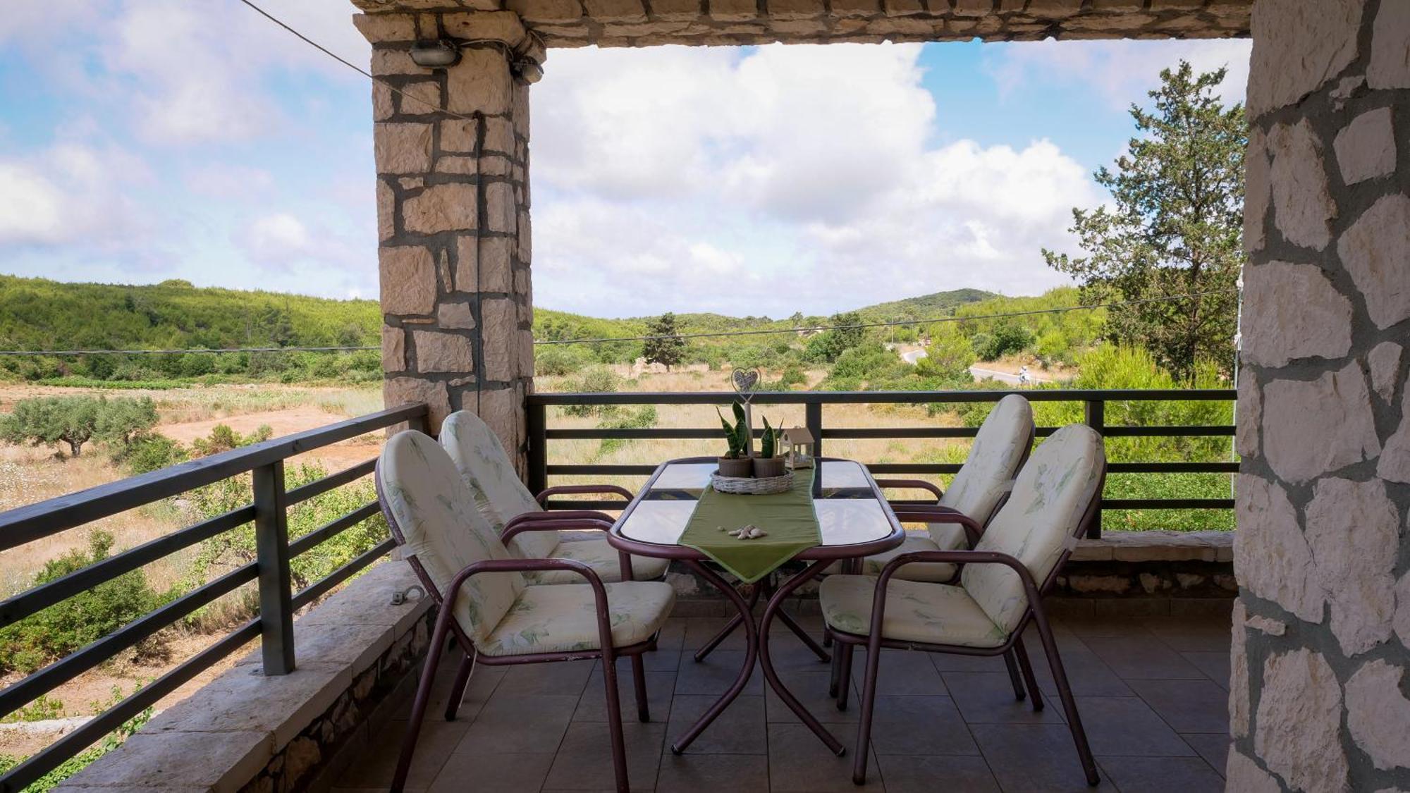 Fterini Apartments Sterna & Alletri Agios Leon Dış mekan fotoğraf