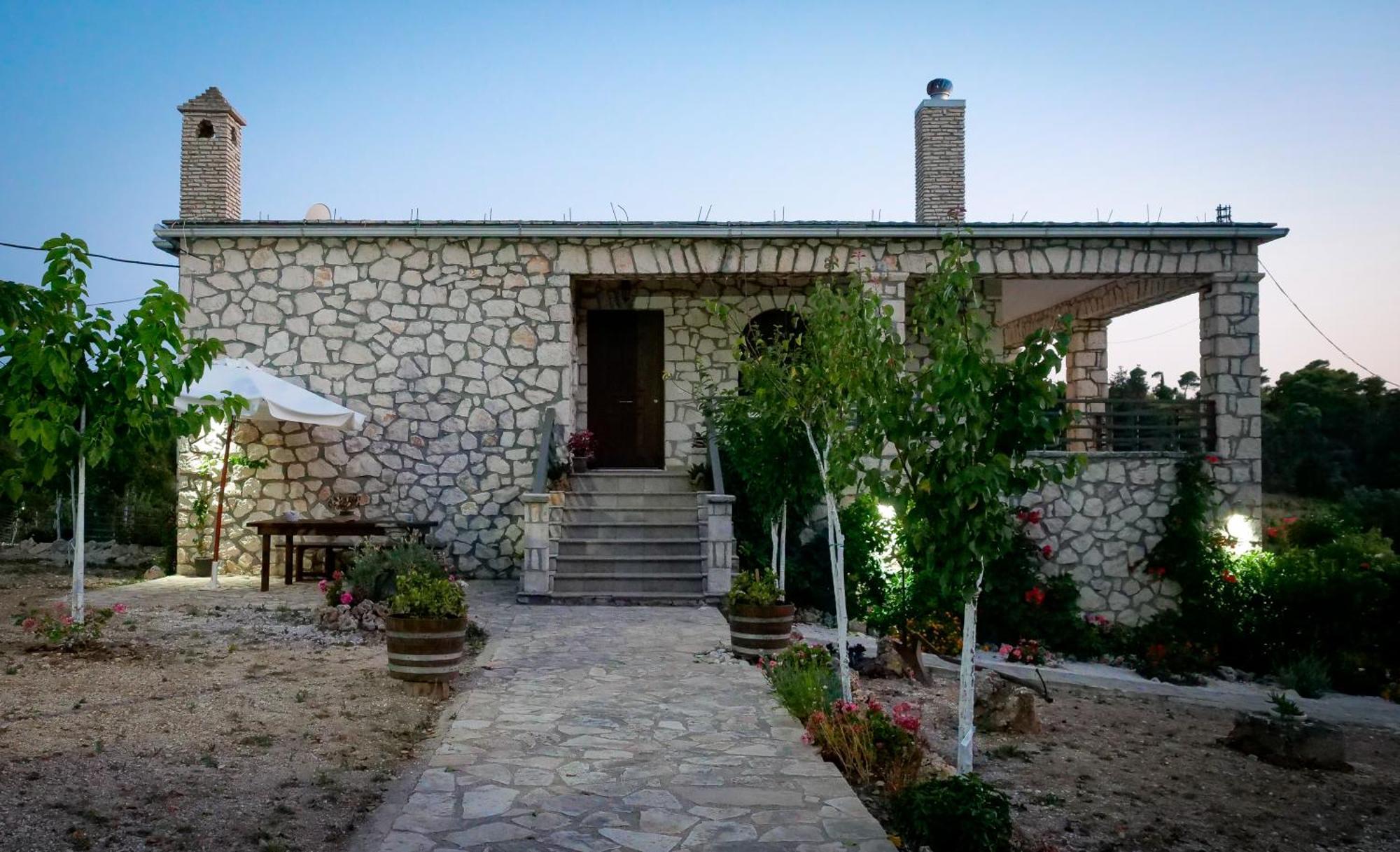 Fterini Apartments Sterna & Alletri Agios Leon Dış mekan fotoğraf